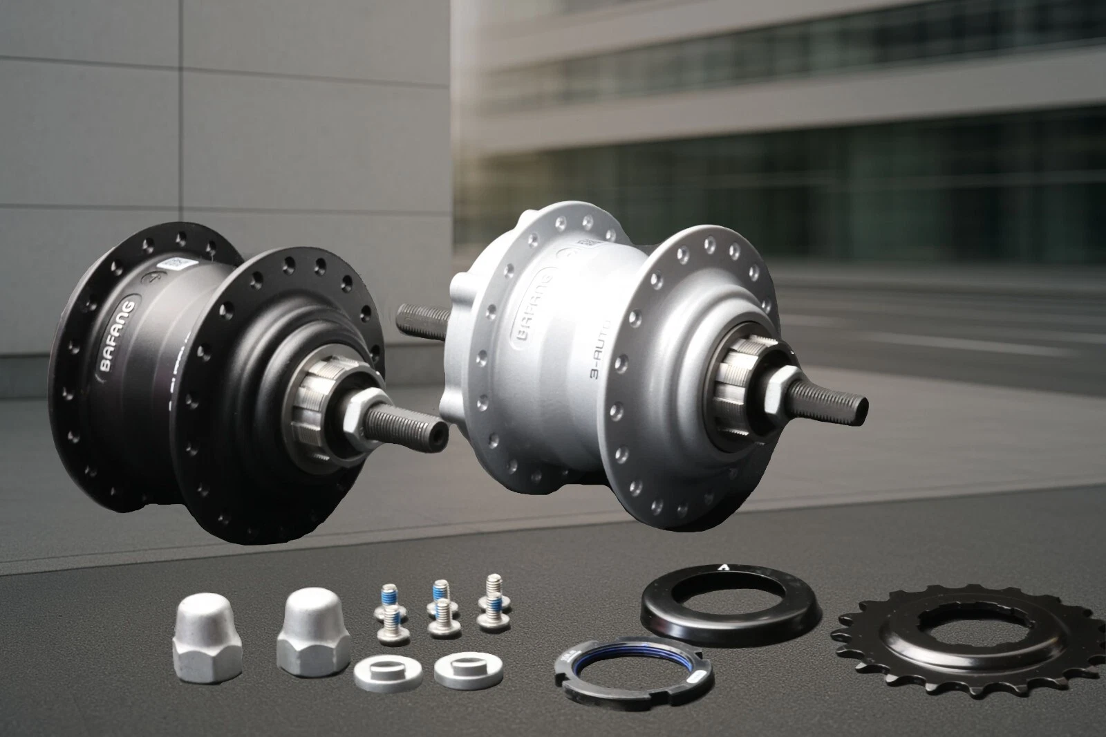 BAFANG RG A310.D Automatiknabe – 3‑Gang Nabe 135 mm – Cityrad/E‑Bike – Produktfoto